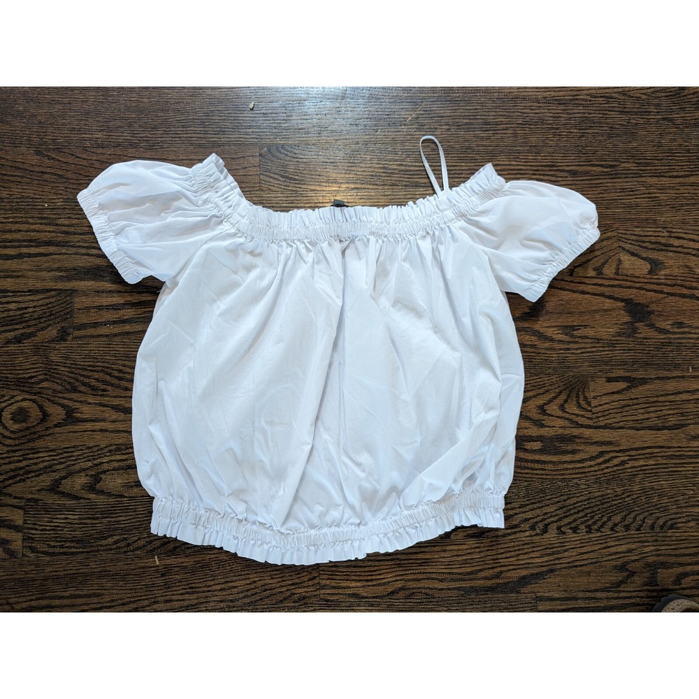 Women's ANTHROPOLOGIE SUNDAY IN BROOKLYN Cropped Crop Top Blouse Size S Small